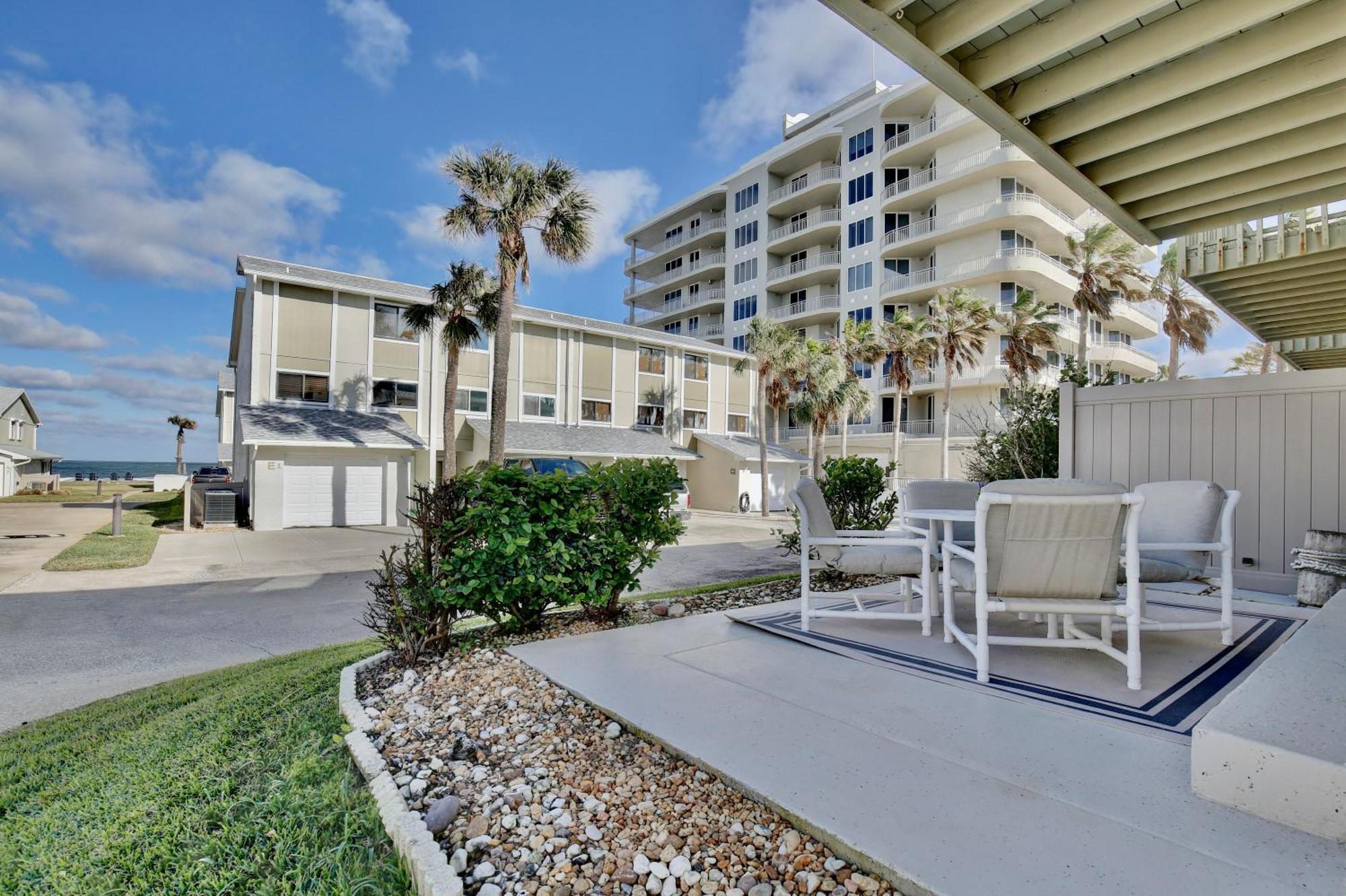 Zen Beach Retreat - Ocean View Townhouse -No Drive Beach New Smyrna Beach Exterior foto