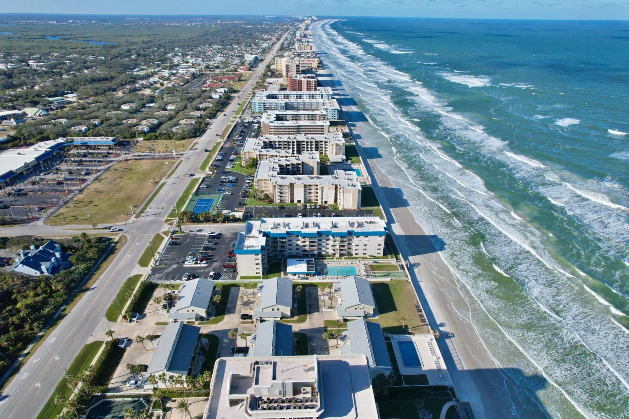 Zen Beach Retreat - Ocean View Townhouse -No Drive Beach New Smyrna Beach Exterior foto