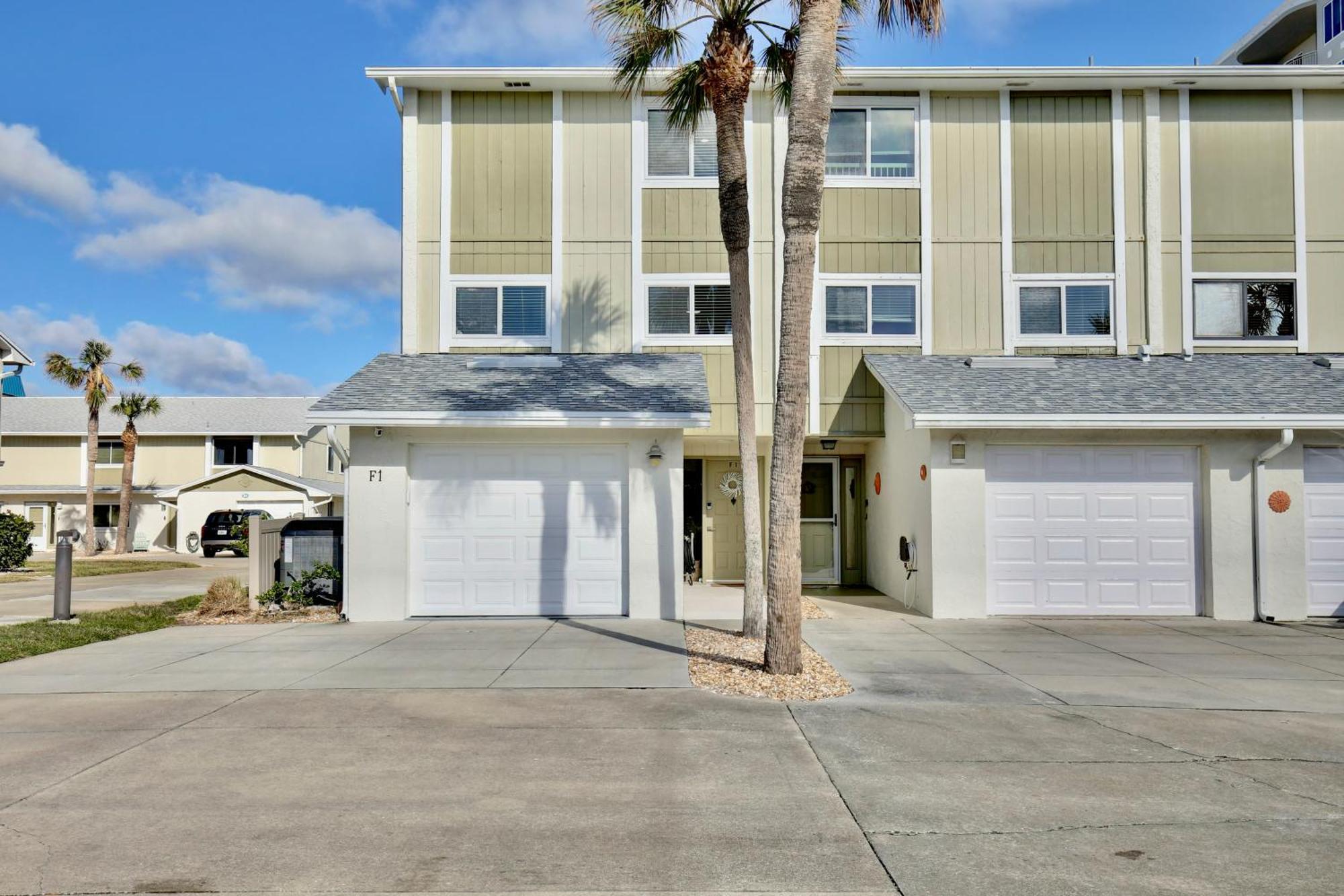 Zen Beach Retreat - Ocean View Townhouse -No Drive Beach New Smyrna Beach Exterior foto
